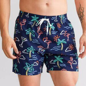 Chubbies The Neon Lights Stretch Swim Trunks